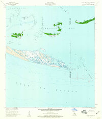 Download a high-resolution, GPS-compatible USGS topo map for Timbalier Island, LA (1959 edition)