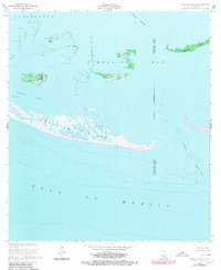 preview thumbnail of historical topo map of Terrebonne County, LA in 1953