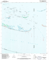 preview thumbnail of historical topo map of Terrebonne County, LA in 1994