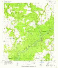 Download a high-resolution, GPS-compatible USGS topo map for Topsy, LA (1958 edition)