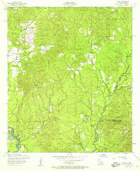 Download a high-resolution, GPS-compatible USGS topo map for Toro, LA (1958 edition)