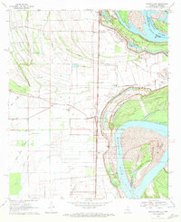 Download a high-resolution, GPS-compatible USGS topo map for Transylvania, LA (1972 edition)