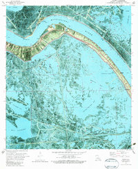 Download a high-resolution, GPS-compatible USGS topo map for Triumph, LA (1984 edition)