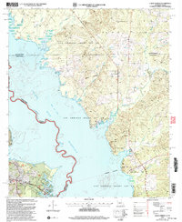 Download a high-resolution, GPS-compatible USGS topo map for Union Springs, LA (2004 edition)
