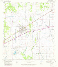Download a high-resolution, GPS-compatible USGS topo map for Vinton, LA (1968 edition)