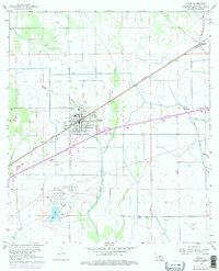 Download a high-resolution, GPS-compatible USGS topo map for Vinton, LA (1976 edition)