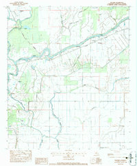 Download a high-resolution, GPS-compatible USGS topo map for Walters, LA (1984 edition)