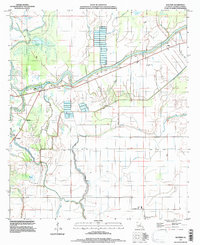 Download a high-resolution, GPS-compatible USGS topo map for Walters, LA (1997 edition)