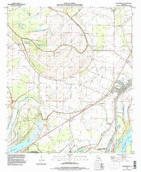 Download a high-resolution, GPS-compatible USGS topo map for Waterproof, LA (1997 edition)
