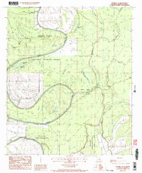 preview thumbnail of historical topo map of Madison County, LA in 1987