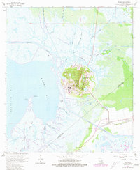 Download a high-resolution, GPS-compatible USGS topo map for Weeks, LA (1981 edition)