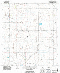 preview thumbnail of historical topo map of Jefferson Davis County, LA in 1994