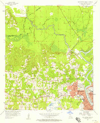 Download a high-resolution, GPS-compatible USGS topo map for West Monroe North, LA (1958 edition)