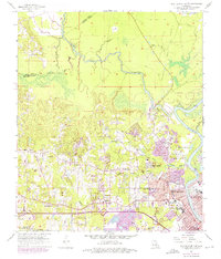 Download a high-resolution, GPS-compatible USGS topo map for West Monroe North, LA (1975 edition)