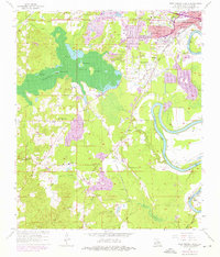 Download a high-resolution, GPS-compatible USGS topo map for West Monroe South, LA (1975 edition)