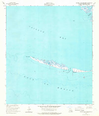 Download a high-resolution, GPS-compatible USGS topo map for Western Isles Dernieres, LA (1966 edition)