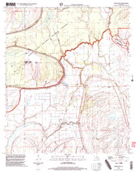 preview thumbnail of historical topo map of Tensas County, LA in 1998