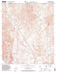 preview thumbnail of historical topo map of West Feliciana County, LA in 1998