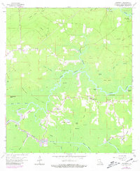 Download a high-resolution, GPS-compatible USGS topo map for Whitehall, LA (1981 edition)