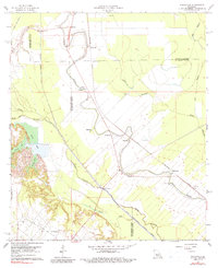 Download a high-resolution, GPS-compatible USGS topo map for Whiteville, LA (1990 edition)