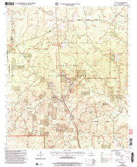 Download a high-resolution, GPS-compatible USGS topo map for Williana, LA (2005 edition)
