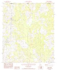 Download a high-resolution, GPS-compatible USGS topo map for Wilson, LA (1985 edition)