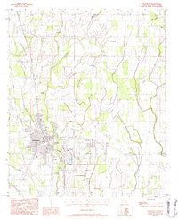 Download a high-resolution, GPS-compatible USGS topo map for Winnsboro, LA (1984 edition)