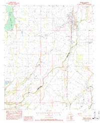 Download a high-resolution, GPS-compatible USGS topo map for Wisner, LA (1984 edition)