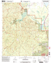 Download a high-resolution, GPS-compatible USGS topo map for Woodworth West, LA (2005 edition)
