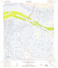 Download a high-resolution, GPS-compatible USGS topo map for Yscloskey, LA (1959 edition)