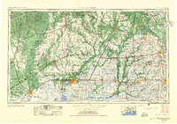 1952 Map of Lake Charles
