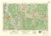 1956 Map of Shreveport