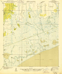 Download a high-resolution, GPS-compatible USGS topo map for Abbeville SE, LA (1932 edition)