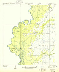 Download a high-resolution, GPS-compatible USGS topo map for Bancroft, LA (1949 edition)