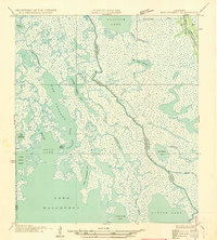 Download a high-resolution, GPS-compatible USGS topo map for Bay Courant, LA (1935 edition)