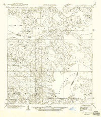 Download a high-resolution, GPS-compatible USGS topo map for Bay Dosgris, LA (1949 edition)