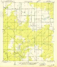 preview thumbnail of historical topo map of Allen County, LA in 1949