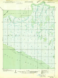 Download a high-resolution, GPS-compatible USGS topo map for Bayou Lucien, LA (1949 edition)