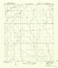 preview thumbnail of historical topo map of Beauregard County, LA in 1956
