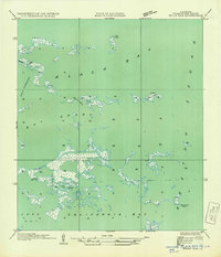 preview thumbnail of historical topo map of St. Mary County, LA in 1935