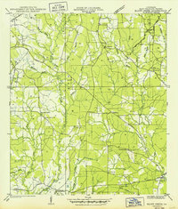 Download a high-resolution, GPS-compatible USGS topo map for Bluff Creek, LA (1949 edition)