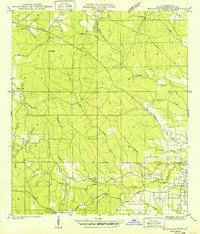 Download a high-resolution, GPS-compatible USGS topo map for Bogalusa West, LA (1949 edition)