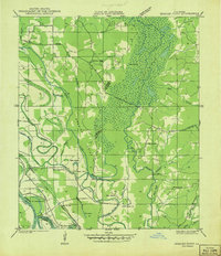 1941 Map of Bossier Point