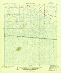 Download a high-resolution, GPS-compatible USGS topo map for Boudreaux Lake, LA (1935 edition)