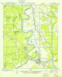 Download a high-resolution, GPS-compatible USGS topo map for Boyce NW, LA (1949 edition)
