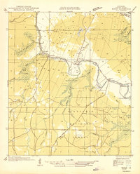 Download a high-resolution, GPS-compatible USGS topo map for Boyce SW, LA (1932 edition)