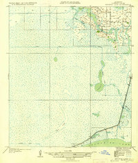 Download a high-resolution, GPS-compatible USGS topo map for Browns Lake, LA (1935 edition)