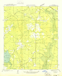 preview thumbnail of historical topo map of Natchitoches County, LA in 1949