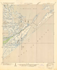 preview thumbnail of historical topo map of Lafourche County, LA in 1947