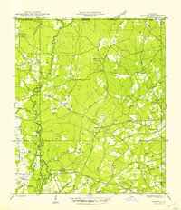 1945 Map of Chipola